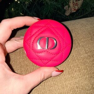 Christian Dior Pink Quilted Compact